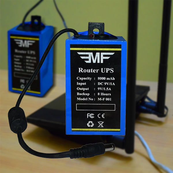 EMF ROUTER UPS POWER BACKUP FOR WIFI ROUTERS | 24HOURS.PK