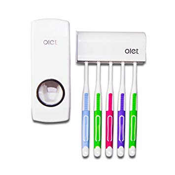 Toothbrush Holder & Toothpaste Dispenser (003) | 24HOURS.PK