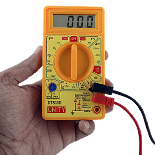 ST Digital Multi-Meter 3.5 Digit LCD Display 5 Functions 19 Ranges With Single Selector Switch | 24hours.pk