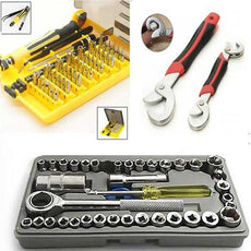 Pack of 3-1 Aiwa + Snap n Grip and T-Socket tool kits | 24HOURS.PK