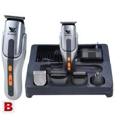 Kemei Kemei KM-680A - 8 in 1 Grooming Kit Shaver & Trimmer for Men - | 24hours.pk