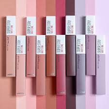 Pack of 12 Maybelline Super Staymatte Ink Lipmattes | 24hours.pk