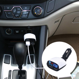 LED Dual USB Car Charger 3.4 Amp Super Fast Charger | 24HOURS.PK