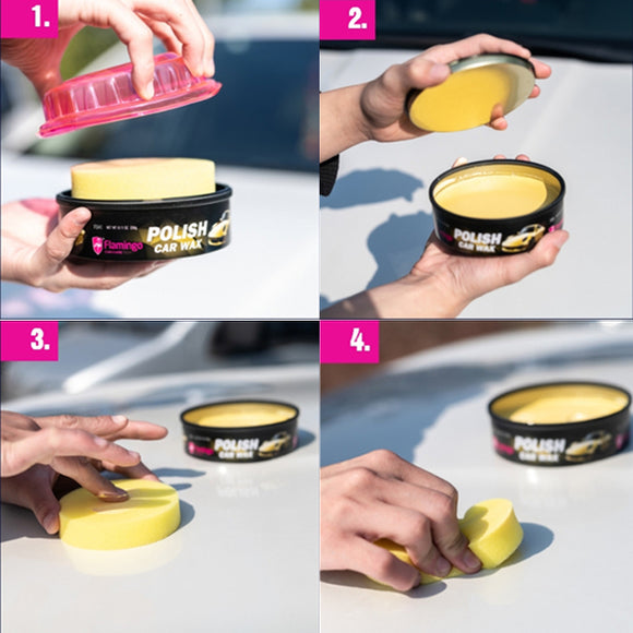 Flamingo Polish Car Wax 230 g