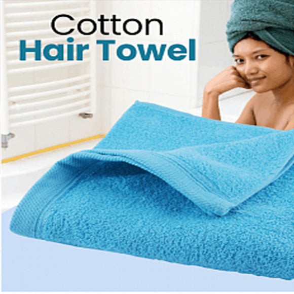 Multi Purpose Soft Cotton Hair Towel 50x92CM | 24HOURS.PK