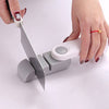 Knife Sharpener Double Rabbet Grindstone Rotatable Handle Sharpenerpink | 24HOURS.PK