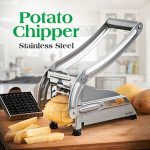Potato Chipper Stainless Steel | 24HOURS.PK