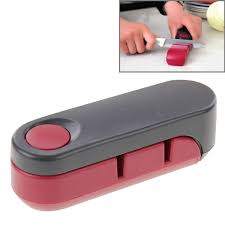 Knife Sharpener - Black & Red (0039) | 24hours.pk
