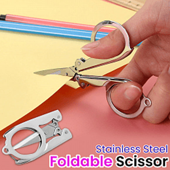 Portable Stainless Steel Foldable Travel Scissor | 24hours.pk