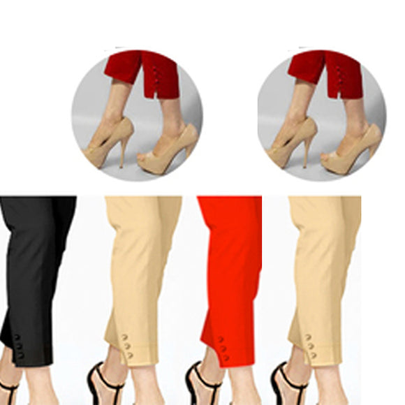 Pack of 4 Stylish Cigarette Pants for Her (005) | 24HOURS.PK