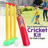 Pack of 2 My Cricket Kit Game For Kids & Plastic Triangle Fidget Hand Finger Spinner | 24HOURS.PK