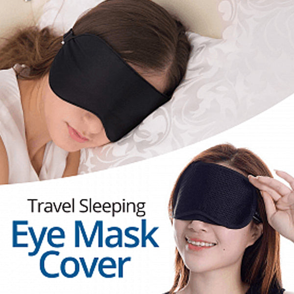 Eye Mask Cover Shade Blindfold Sleeping Sleep Rest Relax Eyemask Masks Travel | 24hours.pk