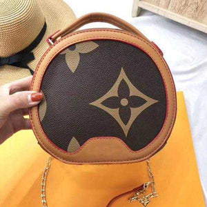 Rounded Circle Bag For Women Brown | 24HOURS.PK