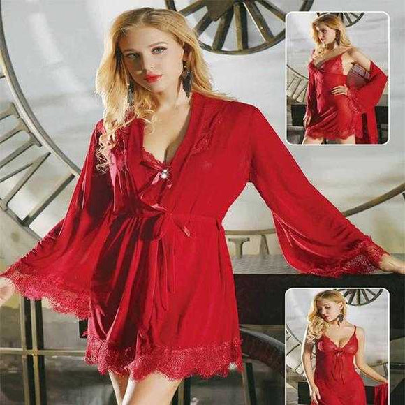 Red Nighty for Women D1 | 24HOURS.PK