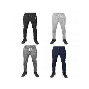 Mens Leisure Casual Drawstring Slim Sport Pants Elastic Waistband Trousers | 24hours.pk