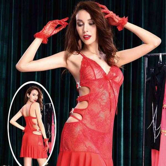 Red Nighty for Women D2 | 24HOURS.PK