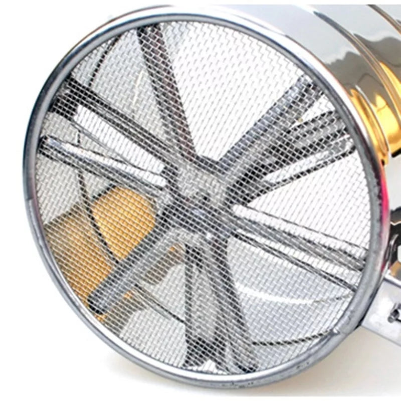 Stainless Steel Sieve Cup Powder Flour Sieve Pastry Baking Tools Home Garden Kitchen Dining Bakeware Cake Tools | 24hours.pk