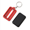 Pack of 4  LED Keychain Flashlight 3 Modes Key Chain Portable Keyring Flash Light Lamp Torch Pocket Emergency Light Random Colors | 24hours.pk