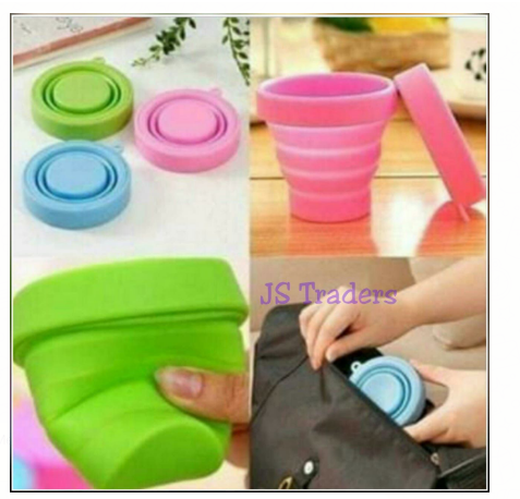 Silicone foldable glass