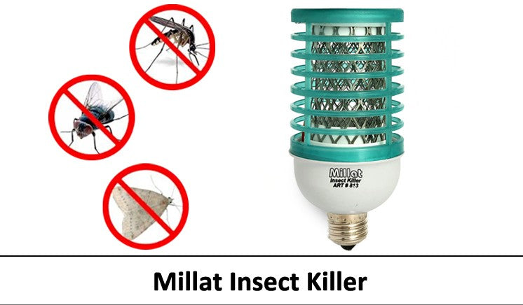 Pack of 2 Millat Insect Killer – LED Anti-Mosquito Device | 24hours.pk