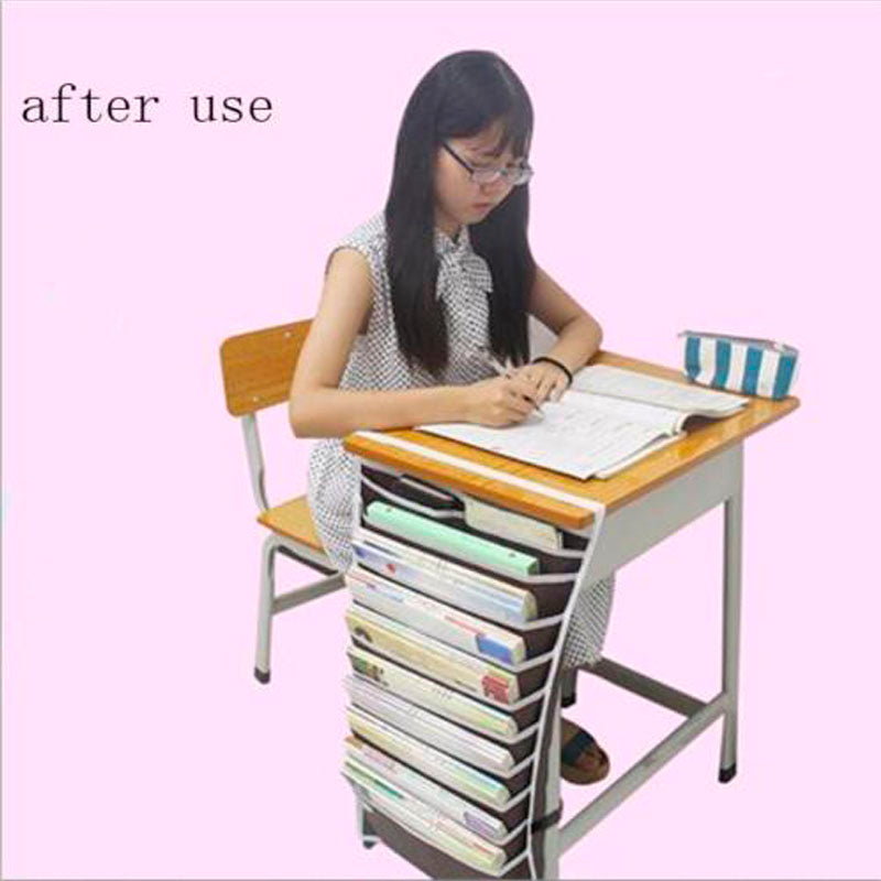 Desk Hanging Adjustable Book Newspaper Organizer | 24hours.pk