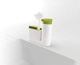 2 Pcs Sink Tidy Set (Soap and Brushes Dispenser) | 24hours.pk