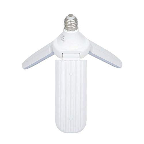 Foldable Light, Fan Blade LED Light Bulb, Super Bright Angle Adjustable Home Ceiling Cool White Lights | Ammad