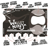 Creatif Ventures Wallet Ninja 18-in-1 Multi-Purpose Credit Card Size Pocket Tool (Black) (0035) | 24hours.pk