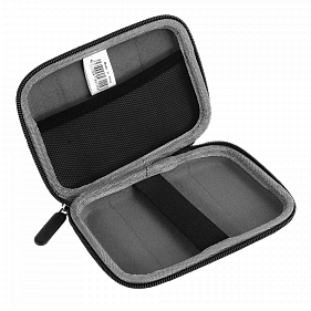 Hard Sailcloth 2.5 Inch Portable External Hard Drive Protection Bag. | 24hours.pk