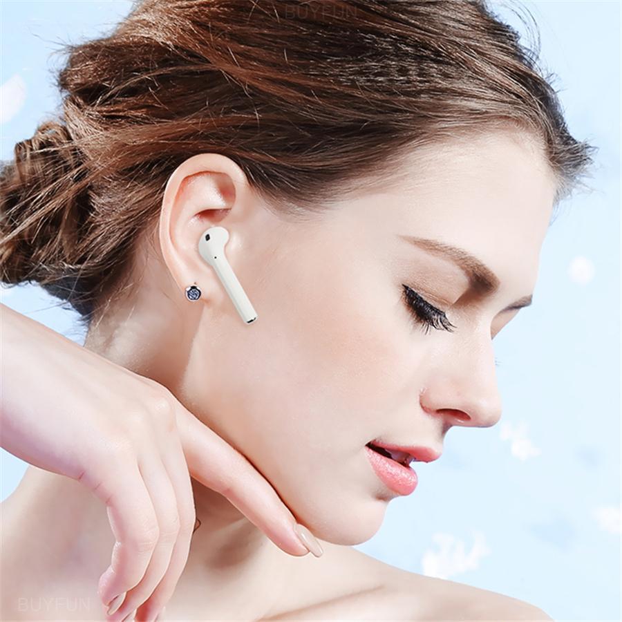 i18 with pop up window wireless earphone v5.0 | 24hours.pk