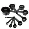 Pack of 3 Food Strainer Skimmer Mesh Strainer & 5 Large + 5 Small Cup Spoon - Measuring Cup and Spoons Set | 24HOURS.PK