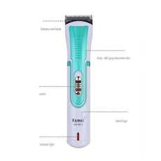 Kemei Luxuries Professional Rechargeable Dual Battery Electric Hair Clipper Hair Trimmer KM-6913 | 24HOURS.PK
