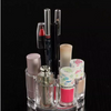 Clear Acrylic Makeup Organizer Lipstick Storage Box Crystal Nail Polish Display Case 6 Compartments Makeup Tools Stand Rack | 24hours.pk