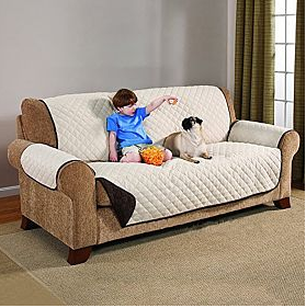 Couch Coat - Convenient Reversible Sofa Cover | 24hours.pk