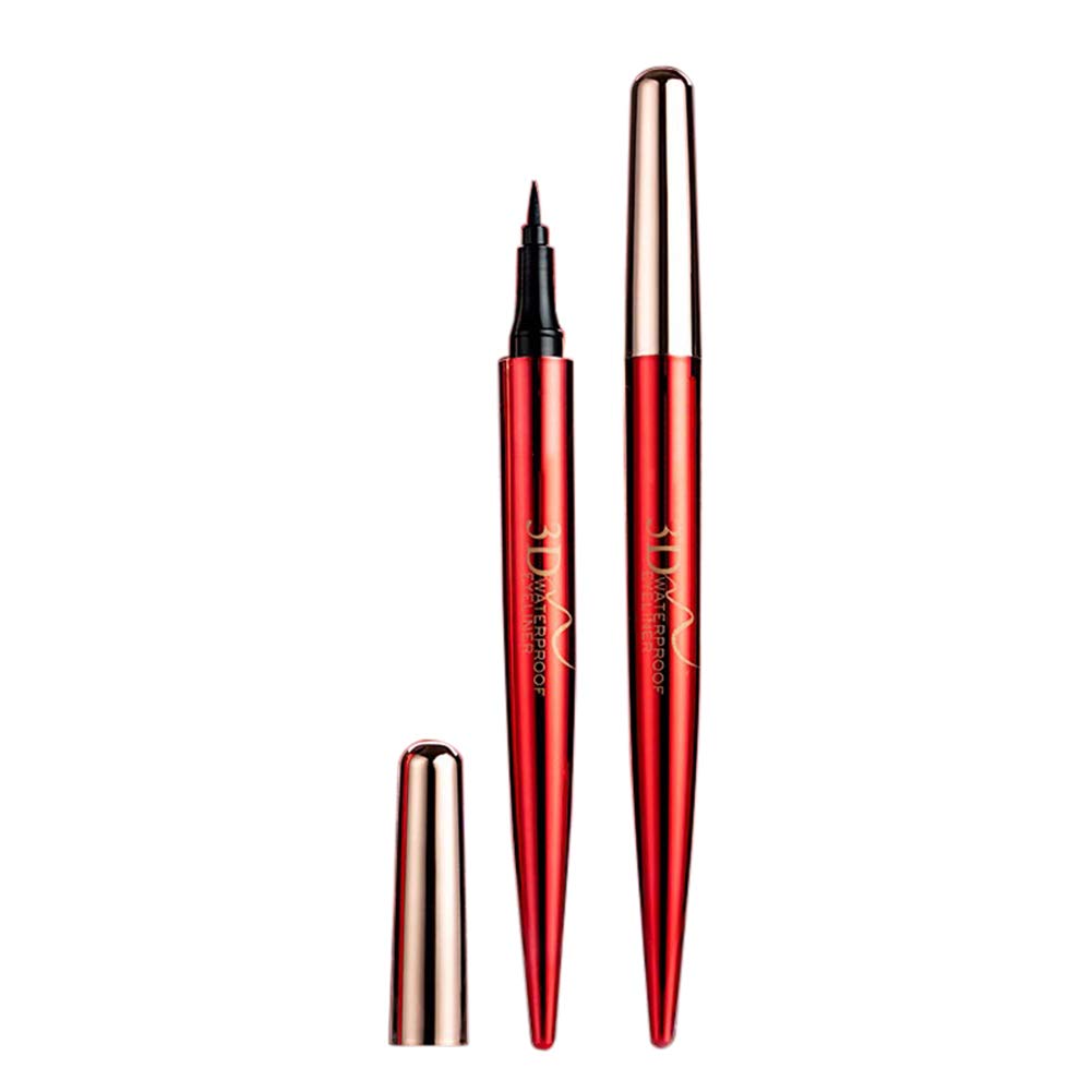Cute love Portable 3D Eyeliner Pen Long lasting Waterproof Non Vertigo Dyed Eyeliner Eye Makeup