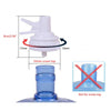 Fityle 3-5 Gallon White Dispenser Valve, Plastic Fast Flow Water Spout for 55mm Non Threaded Crown Top Water Jugs | 24hours.pk