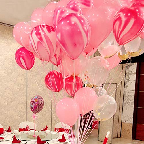 43 Pcs Set Glittery Heart Garland Sign Valentine's Day Party Decorations Wedding Party,Engagement Party Home Decor Balloons Random Design & Colors 55221 | 24hours.pk