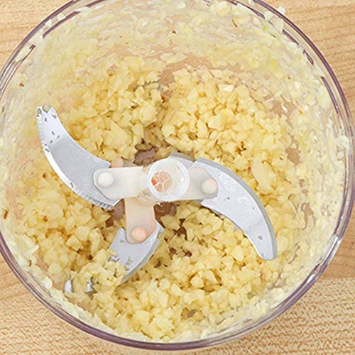 Portable Size 900ML Baby Kids Food Cutter Chopper Vegetable Fruit Meat Grinder Shredder Manual Slicers Kitchen Utensil Random Colorsm 7642 | 24hours.pk