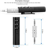 Wireless BT 4.1 Audio Receiver Music Box Adapter Hands-free Car Kit with Microphone AUX Out for Headphone Speaker Car Stereo Home V5118W, Random Design | 24hours.pk