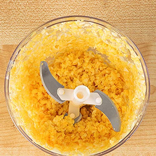 Portable Size 900ML Baby Kids Food Cutter Chopper Vegetable Fruit Meat Grinder Shredder Manual Slicers Kitchen Utensil Random Colorsm 7642 | 24hours.pk