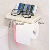 Roll Tissue Paper Holder With Key & Mobile Holder | 24HOURS.PK
