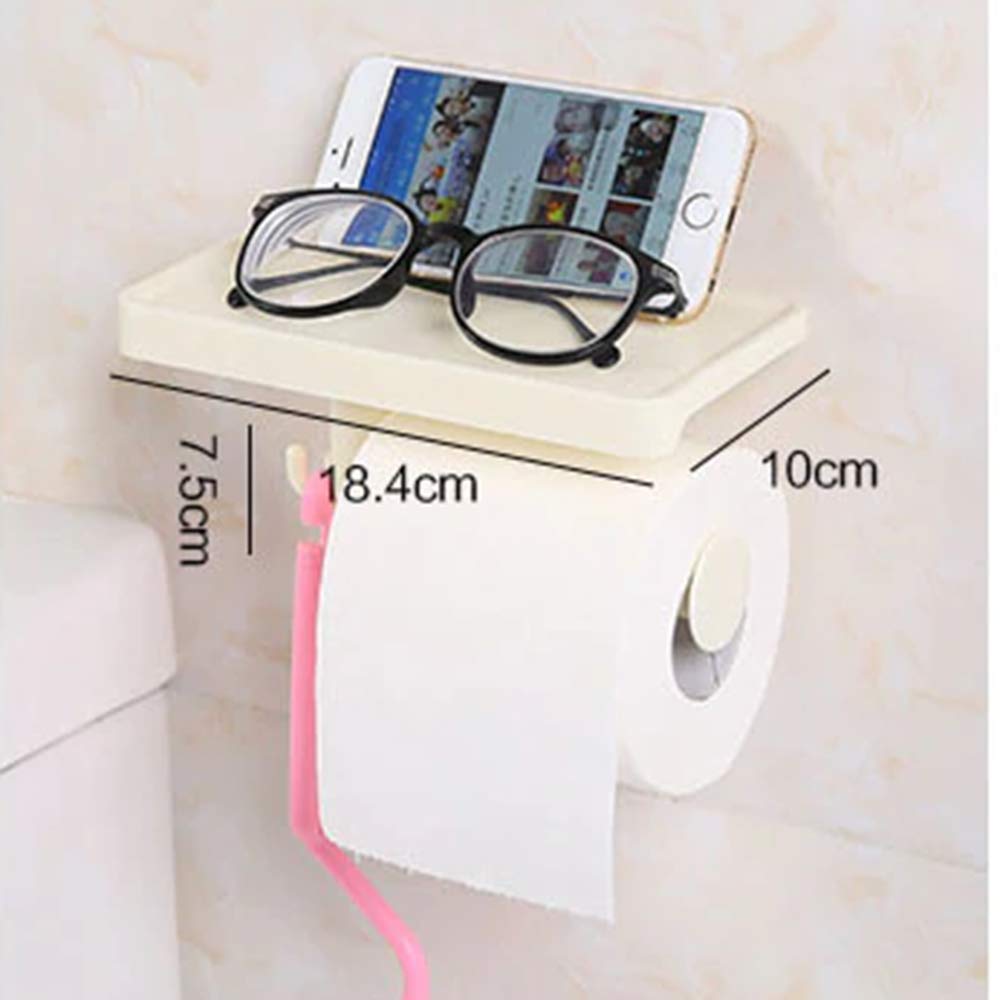 Roll Tissue Paper Holder With Key & Mobile Holder | 24HOURS.PK