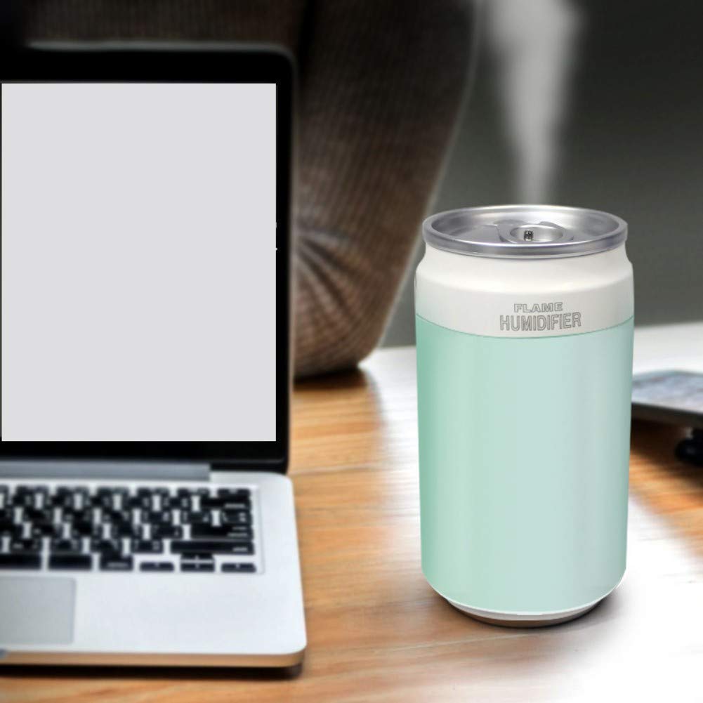Mini Ultrasonic Air Humidifier With LED Night Light 3 in 1 USB Portable Durable Silent For Home Car Office or Air