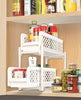 Portable 2 Dier Basket Drawers Organizes Kitchen & Bathroom Cabinet | 24hours.pk