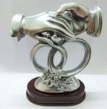 Hand Shake Show Piece Gift For Birthday and Marriage | 24hours.pk