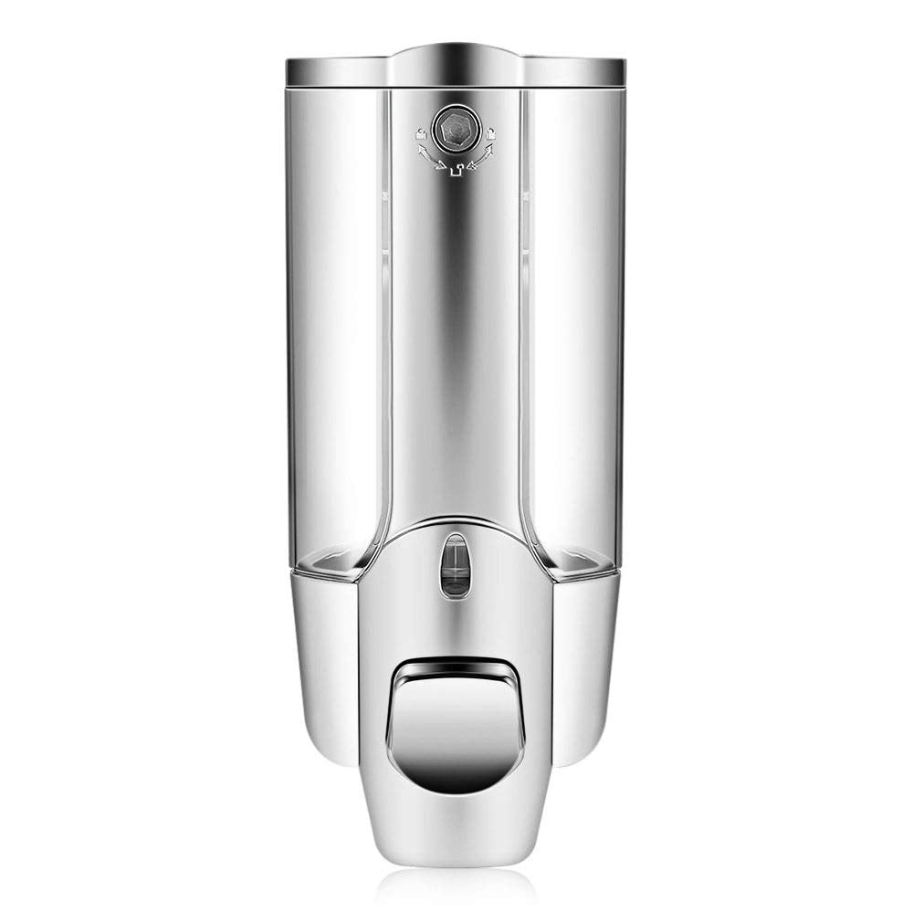 Liquid Soap Dispenser with Lock Key for Sink Bathroom, 350 ml 7421 | 24hours.pk