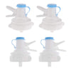 Fityle 3-5 Gallon White Dispenser Valve, Plastic Fast Flow Water Spout for 55mm Non Threaded Crown Top Water Jugs | 24hours.pk