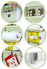 Set of 5 Magnetic Kitchen Storage Dispenser | 24hours.pk