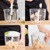 Portable Size 900ML Baby Kids Food Cutter Chopper Vegetable Fruit Meat Grinder Shredder Manual Slicers Kitchen Utensil Random Colorsm 7642 | 24hours.pk