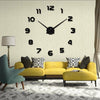3D Decorative Design Wall Clock To Design Yourself | 24hours.pk